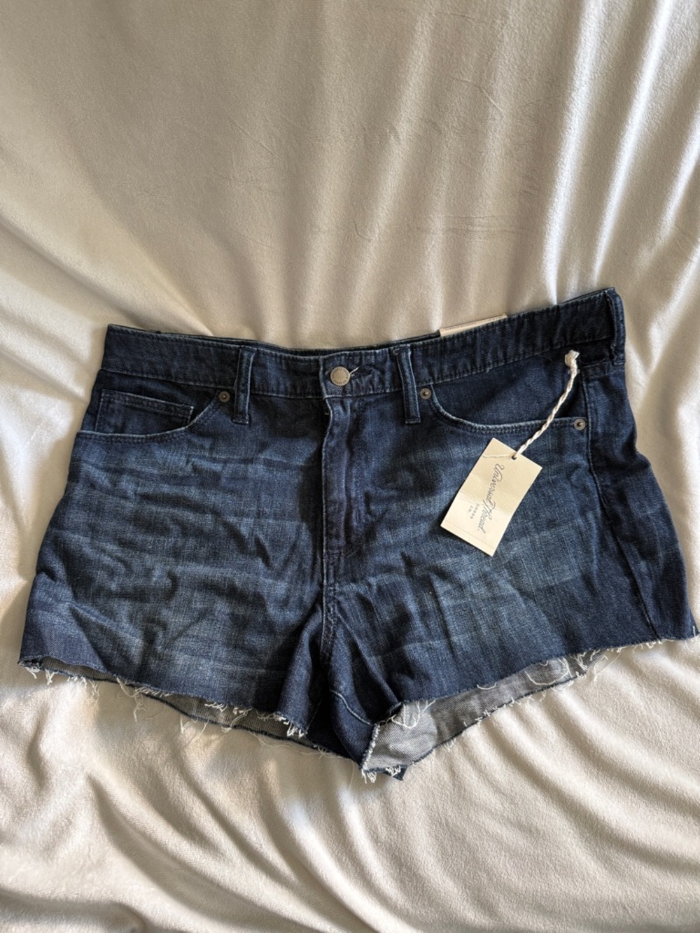 Universal Thread Dark Blue Denim Cutoff Shorts